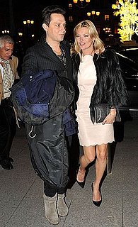 Pictures of Kate Moss and Jamie Hince Leaving the Etam Fashion Show in Paris