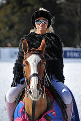Pictures of Katie Price Riding a Horse at KP Equestrian Event in Klosters Switzerland and Alex Reid at Judo Club
