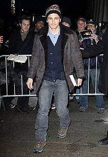 Pictures of James Franco at the Daily Show After Oscar Nominations