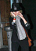 Pictures of Scarlett Johansson and Justin Long Leaving and Iron & Wine Concert
