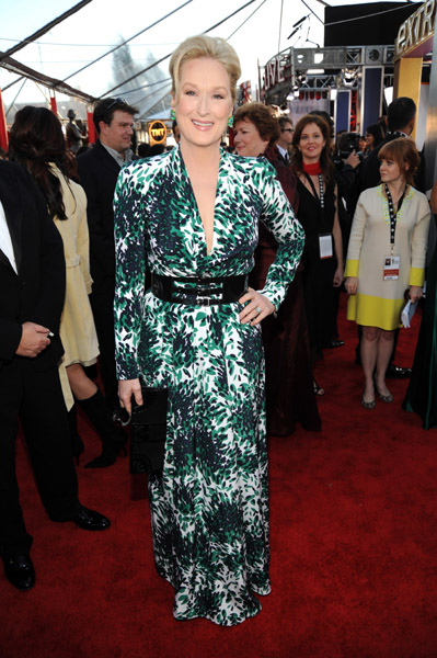 Meryl Streep at the 2010 SAG Awards Meryl Streep at the 2010 SAG Awards
