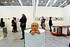 Silvio Berlusconi at Arte Fiera Art First Show in Italy