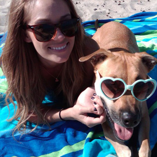 Lauren and her dog Chloe sported fancy shades while lounging at the beach.
Source: Twitter user laurenconrad
Lauren and her dog Chloe sported fancy shades while lounging at the beach.
Source: Twitter user laurenconrad