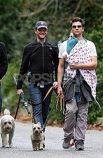 Pictures of Neil Patrick Harris and David Burtka With Twins Gideon and Harper in LA