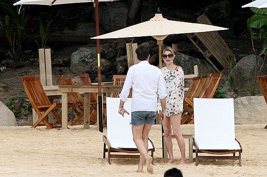 Pictures of Kate Moss and Jamie Hince on Vacation in Thailand