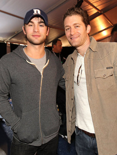 Chace Crawford, Matthew Morrison Chace Crawford, Matthew Morrison