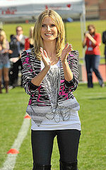 Pictures of Heidi Klum and Natasha Bedingfield Promoting The Heart Truth Campaign at UCLA Pictures of Heidi Klum and Natasha Bedingfield Promoting The Heart Truth Campaign at UCLA