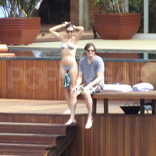Pictures of Demi Moore in a Bikini With Ashton Kutcher and Tallulah in Brazil
