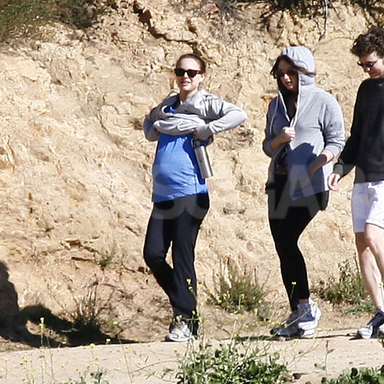 Natalie Portman Takes a Hike With Her Baby Bump Natalie Portman Takes a Hike With Her Baby Bump
