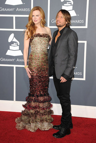 Pictures of Nicole Kidman on the Red Carpet at the 2011 Grammy Awards