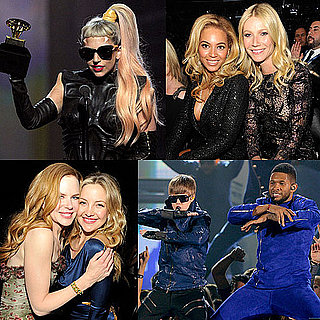 Pictures of the 2011 Grammys Show With Gwyneth Paltrow, Eva Longoria, Justin Bieber, Usher, Lady Gaga and More 2011-02-13 22:27:20