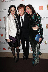 Pictures of Paul McCartney, Mary McCartney, and Nancy Shevell on BAFTAs Red Carpet 2011 Pictures of Paul McCartney, Mary McCartney, and Nancy Shevell on BAFTAs Red Carpet 2011