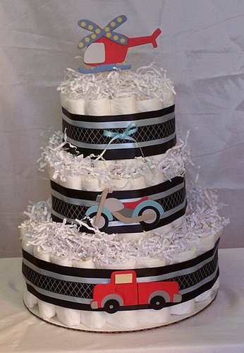 Go Baby Diaper Cake Go Baby Diaper Cake