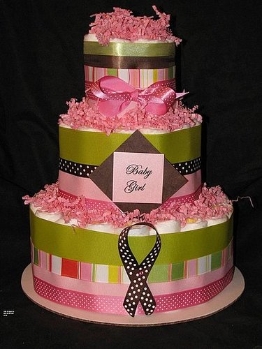 Confetti Diaper Cake Confetti Diaper Cake