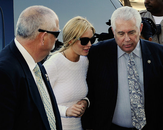 Pictures of Lindsay Lohan in Court Feburary 2011