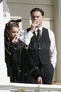 Pictures of Leonardo DiCaprio Filming J.Edgar in LA