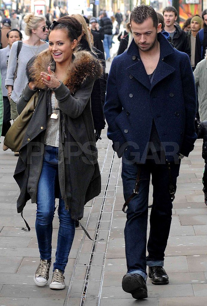 Kara Tointon Chills With Artem Before Comic Relief Trek Kara Tointon Chills With Artem Before Comic Relief Trek