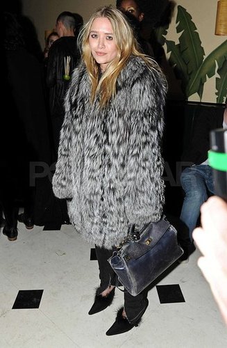 Pictures of Mary-Kate Olsen at Vladimir Restoin-Roitfeld's RETNA Art Exhibition in NYC