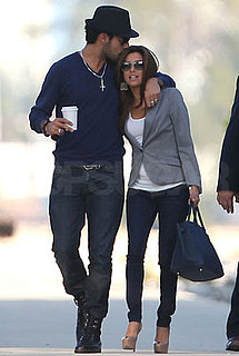 Pictures of Eva Longoria and Eduardo Cruz Kissing