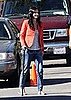 Pictures of Courteney Cox on the Set of Cougar Town Walking With a Cane