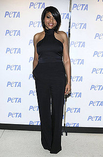 Taraji P. Henson at 2011 Fall New York Fashion Week PETA Event