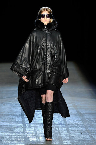 Alexander Wang Brings Back His Signature Black for Fall 2011 Alexander Wang Brings Back His Signature Black for Fall 2011