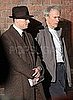 Pictures of Leonardo DiCaprio and Clint Eastwood Filming J. Edgar in Downtown LA