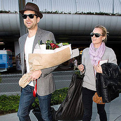 Pictures of Joshua Jackson and Diane Kruger at LAX