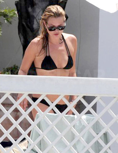 Pictures of Kate Moss in a Bikini In Rio with Jamie Hince and Mario Testino
