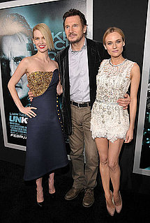 Pictures of January Jones, Diane Kruger, Liam Neeson, and Joshua Jackson at the LA Premiere of Unknown