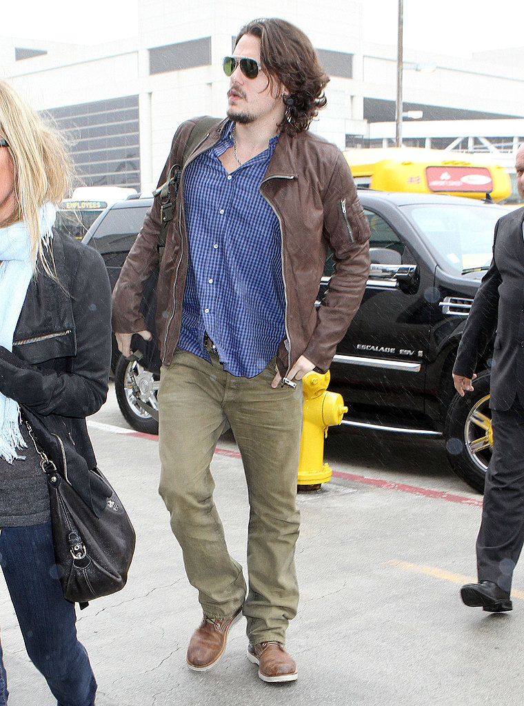 Pictures of John Mayer Departing Out of LAX After the Grammys Pictures of John Mayer Departing Out of LAX After the Grammys