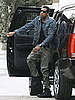 Pictures of Jay-Z Visiting Live Nation's Offices in Beverly Hills