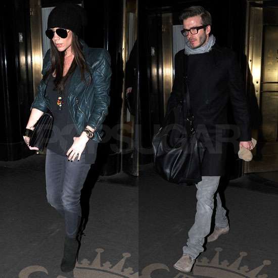 Pictures of Pregnant Victoria Beckham and David Beckham in NYC Pictures of Pregnant Victoria Beckham and David Beckham in NYC