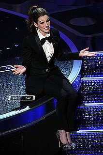 Pictures and Designers of Anne Hathaway's Numerous 2011 Oscar Dresses