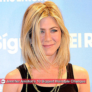 Jennifer Aniston's 10 Biggest Hairstyle Changes