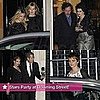 Pictures of Sienna Miller, Emma Watson, Kate Moss, Helena Bonham Carter at London Fashion Week 10 Downing Street Party