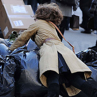 Guess Who Dove Into a Pile of Garbage?
