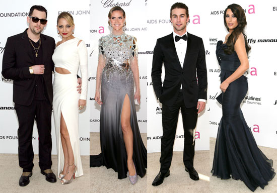 Nicole, Joel, Heidi, Vanessa, and More Hit Elton's Annual Oscars Party Nicole, Joel, Heidi, Vanessa, and More Hit Elton's Annual Oscars Party