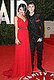 Selena Gomez and Justin Bieber (2011 Oscar Party)