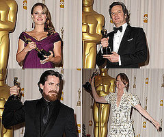 Photos of Oscar Winners Natalie Portman, Colin Firth, Christian Bale, Melissa Leo and More in the 2011 Academy Awards Press Room