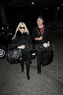 Pictures of Jessica Simpson and Eric Johnson Leaving London