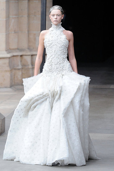 Alexander McQueen's White Fall 2011 Finale Gowns A Preview of Kate 