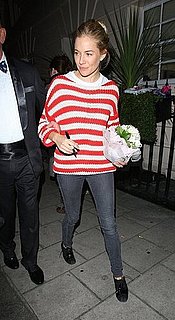 Pictures of Sienna Miller After a Flare Path Rehearsal in London