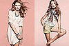 See Frida Gustavsson Model Super Girly Looks In H&M's S/S Look Book.