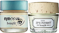 Comparing Benefit Eyecon to New Benefit It's Potent Eye Cream