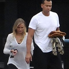 Cameron Diaz Spends Time With Alex Rodriguez's Daughters During His Spring Training