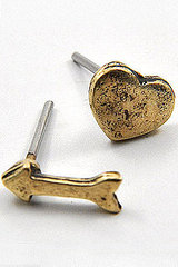 Emma Stine Heart and Arrow Studs Are a $22 Unguilty Pleasure Emma Stine Heart and Arrow Studs Are a $22 Unguilty Pleasure