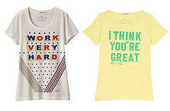 Antoni and Alison Printed Slogan T-shirts for Uniqlo Spring 2011