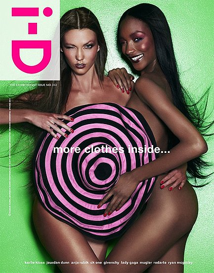 Karlie Kloss Jourdan Dunn Take It Off for iD's Exhibitionist Issue