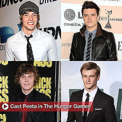 Who's Going to Play Peeta in The Hunger Games Movie Who's Going to Play Peeta in The Hunger Games Movie